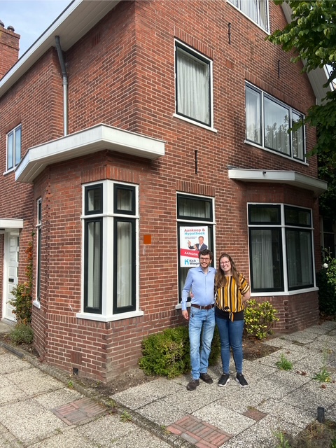 Succesvolle aankoop in Oegsgeest